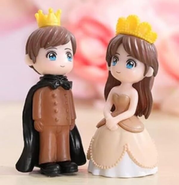 VRB Dec 2 Set Couples Miniature,Figurine,Statue for Valentine Gift, Home,Bedroom,Valentine,Gifts for Girlfriend, Living Room,Office,Restaurant Decor,Wedding,Showpiece,Gifts Figurines (Model 6)