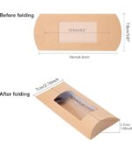 VRB Dec 100 pcs Small Brown Folding Gift Boxes for Packaging/Gift Boxes for Gifting,hamper boxes for gift empty,gift hamper box for gifting,return Gifting,Chocolates, Dry Fruits, Wedding & Pooja Gifts. (100 pcs Brown Box)