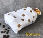 VRB Dec 50 Pcs Return Gift Bags - Potli Bags, Return Gift Bags for Kids Birthday - Gift Packing Bags - Goodie Bag for Return gifts - goodie bags - gift pouches for return gifts - guddy bags for return gifts (50 Pcs Polkadot Ribbon Bag)