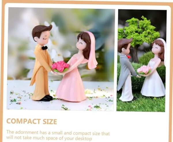 VRB Dec 2 Set Couples Miniature,Figurine,Statue for Valentine Gift, Home,Bedroom,Valentine,Gifts for Girlfriend, Living Room,Office,Restaurant Decor,Wedding,Showpiece,Gifts Figurines (Model 13)