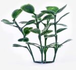 VRB Dec 12 pcs Artificial Grass Vertical Wall Small Leaves Tiles | Vertical Garden Wall Tiles (40 X 60 cm) (Pack of 12), Green
