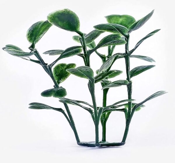VRB Dec 12 pcs Artificial Grass Vertical Wall Small Leaves Tiles | Vertical Garden Wall Tiles (40 X 60 cm) (Pack of 12), Green