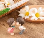 VRB Dec 2 Set Couples Miniature,Figurine,Statue for Valentine Gift, Home,Bedroom,Valentine,Gifts for Girlfriend, Living Room,Office,Restaurant Decor,Wedding,Showpiece,Gifts Figurines (Model 7)