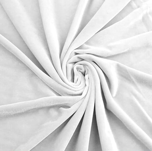 VRB Dec 3Mtr Multi Purpose Velvet Fabric Cloth Material for Decoration for Trousseau Packing, Party Hall Decoration, Bouquet,Gift Packing, Party Decor,Pooja Room Decoration Items.