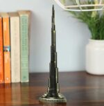 VRB Dec Brass Tm 1 Set for Statue Study Office Desk Decor Showpiece Gift Decoration Accessories Items Decorative Showpeice Home (Burj Khalifablack,Gold)