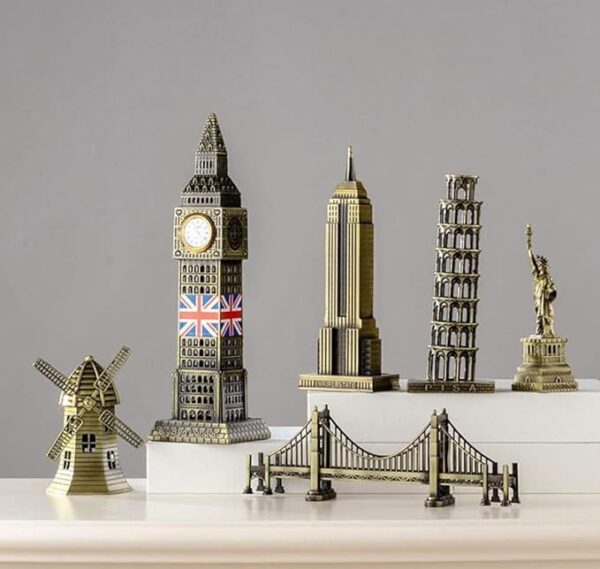 VRB Dec 1 Set for Statue Study Office Desk Decor Showpiece Gift Decoration Accessories Items Decorative Showpeice for Home (The Empire State)