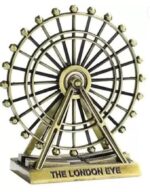 VRB Dec Brass 1 Set For Statue Study Office Desk Decor Showpiece Gift Decoration Accessories Items Decorative Showpeice For Home (The London Eye), Bronze