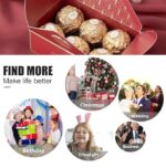 VRB Dec 20pcs Gift Boxes for Packaging/Gift Boxes for Gifting,hamper boxes for gift empty,gift hamper box for gifting,return Gifting,Chocolates, Dry Fruits, Wedding & Pooja Gifts. (20 Pcs - Maroon)