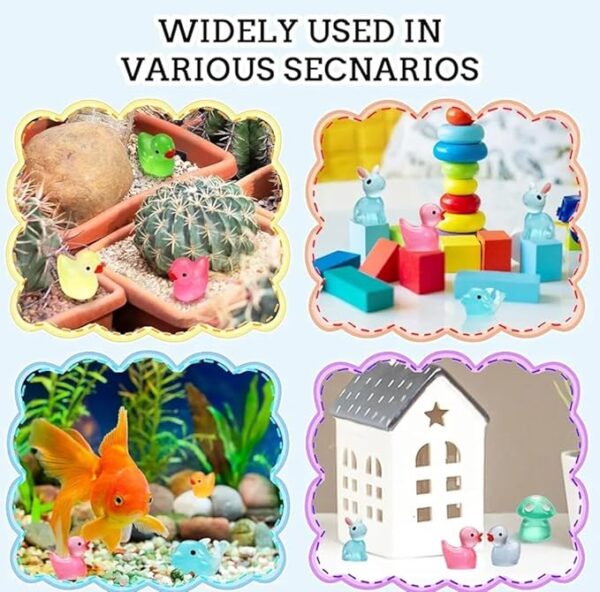 VRB Dec 20pcs Small Miniature Decor Items/Miniature/Toys for Garden Decorations,Toys for Garden/Miniature Garden Accessories for Home Decor,Figurines, Cake Decoration Items (Small Bird)