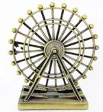 VRB Dec Brass 1 Set For Statue Study Office Desk Decor Showpiece Gift Decoration Accessories Items Decorative Showpeice For Home (The London Eye), Bronze