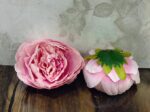 VRB Dec 12 Pcs Artificial Fabric Pheony Rose Fake Flowers Water Floating Flowers,Festival and Events, Home, Table, Bedroom, Pooja Room Decoration Items and DIY (Light Pink (Pack of 12pcs))