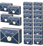 VRB Dec 20pcs Gift Boxes for Packaging/Gift Boxes for Gifting,hamper boxes for gift empty,gift hamper box for gifting,return Gifting,Chocolates, Dry Fruits, Wedding & Pooja Gifts. (20 Pcs - Blue)