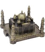 VRB Dec Brass 1 Set For Statue Study Office Desk Decor Showpiece Gift Decoration Accessories Items Decorative Showpeice For Home (Taj Mahal), Bronze