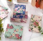 VRB Dec 20pcs Gift Wrapping Paper Sheet/Gift Paper For packing/Gift Papers Sheets/Gift Wrapper/Gift Packing Material Wrapping Paper for Gift Packing Birthday,Anniversary,Diwali,Christmas.(Flower Design)