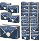 VRB Dec 20pcs Gift Boxes for Packaging/Gift Boxes for Gifting,hamper boxes for gift empty,gift hamper box for gifting,return Gifting,Chocolates, Dry Fruits, Wedding & Pooja Gifts. (20 Pcs - Blue)