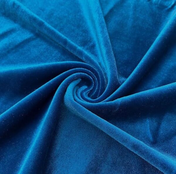 VRB Dec 3Mtr Multi Purpose Velvet Fabric Cloth Material for Decoration for Trousseau Packing, Party Hall Decoration, Bouquet,Gift Packing, Party Decor,Pooja Room Decoration Items.