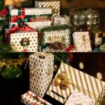 VRB Dec 20pcs Gift Wrapping Paper Sheet/Gift Paper For packing/Gift Papers Sheets/Gift Wrapper/Gift Packing Material Wrapping Paper for Gift Packing Birthday,Anniversary,Diwali,Christmas.(Golden Sheet)