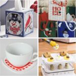 VRB Dec 25 pcs Cross Stitch Cloth/Bag Making Materials,Canvas Sheet for Craft, Sewing/Embroidery Projects and DIY,Plastic Canvas Sheet for Decoration. (25 Pcs Cross Stitch Cloth)