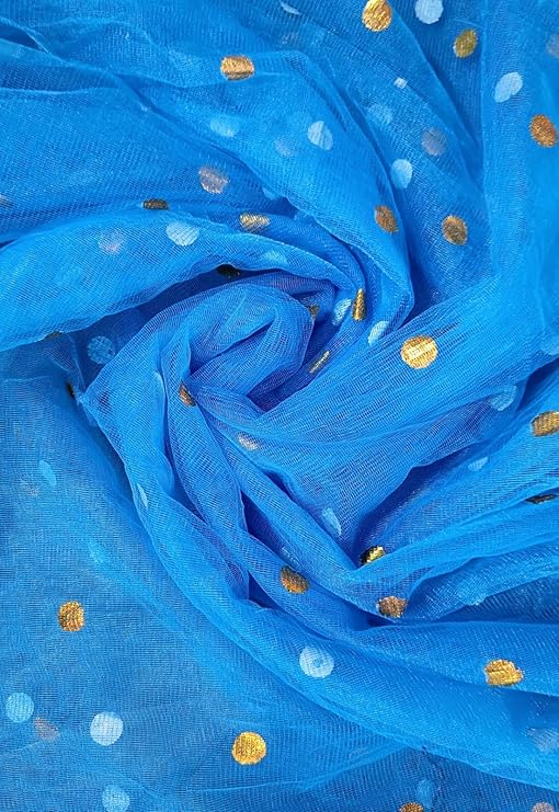 VRB Dec 20Mtr  Multi Purpose Net Fabric Cloth Material for Decoration for Trousseau Packing, Party Hall Decoration, Bouquet,Gift Packing, Party Decor,Pooja Room Decoration Items.