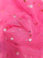 VRB Dec 20Mtr  Multi Purpose Net Fabric Cloth Material for Decoration for Trousseau Packing, Party Hall Decoration, Bouquet,Gift Packing, Party Decor,Pooja Room Decoration Items.