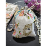 VRB Dec 50 Pcs Organza Bags, White Wedding Favor Bags,Jewelry Gift Bags for Party, Jewelry, Christmas, Festival, Bathroom Soaps, Makeup Organza, Wrapping Supplie (Color 2)