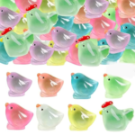 VRB Dec 20pcs Small Miniature Decor Items/Miniature/Toys for Garden Decorations,Toys for Garden/Miniature Garden Accessories for Home Decor,Figurines, Cake Decoration Items (Small Bird)
