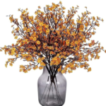 VRB DecTM 5 Pcs Artificial Baby's Breath Gypsophila Flower Bunch for Home Decoration | Flowers for Vases| Decoration Items for Living Room|Home Decor|Diwali Decor|Chritmas