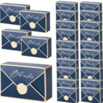 VRB Dec 20pcs Gift Boxes for Packaging/Gift Boxes for Gifting,hamper boxes for gift empty,gift hamper box for gifting,return Gifting,Chocolates, Dry Fruits, Wedding & Pooja Gifts. (20 Pcs - Blue)