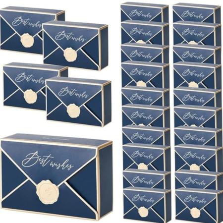 VRB Dec 20pcs Gift Boxes for Packaging/Gift Boxes for Gifting,hamper boxes for gift empty,gift hamper box for gifting,return Gifting,Chocolates, Dry Fruits, Wedding & Pooja Gifts. (20 Pcs - Blue)