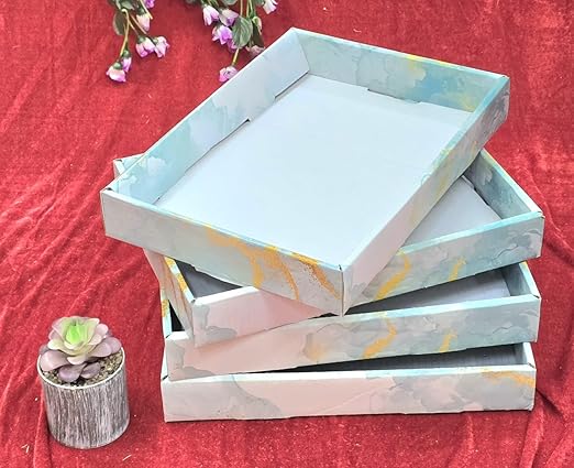 VRB Dec 12 pcs Gift Boxes for Packaging/Gift Boxes for Gifting,hamper boxes for gift Empty without Net gift hamper box for gifting,return Gifting,Chocolates, Dry Fruits, Wedding & Pooja Gifts (12 Pcs -- Design 4)