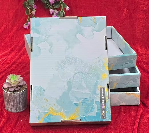 VRB Dec 12 pcs Gift Boxes for Packaging/Gift Boxes for Gifting,hamper boxes for gift Empty without Net gift hamper box for gifting,return Gifting,Chocolates, Dry Fruits, Wedding & Pooja Gifts (12 Pcs -- Design 4)