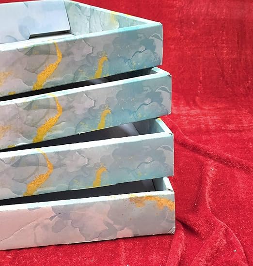 VRB Dec 12 pcs Gift Boxes for Packaging/Gift Boxes for Gifting,hamper boxes for gift Empty without Net gift hamper box for gifting,return Gifting,Chocolates, Dry Fruits, Wedding & Pooja Gifts (12 Pcs -- Design 4)