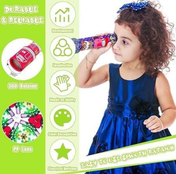 VRB Dec 12pcs Return Gifts for Birthday Return Gift for Kids 6-12 Used for Kids Return Gifts,Birthday Return Gift for Children. (12Pcs - Kaleidoscope)