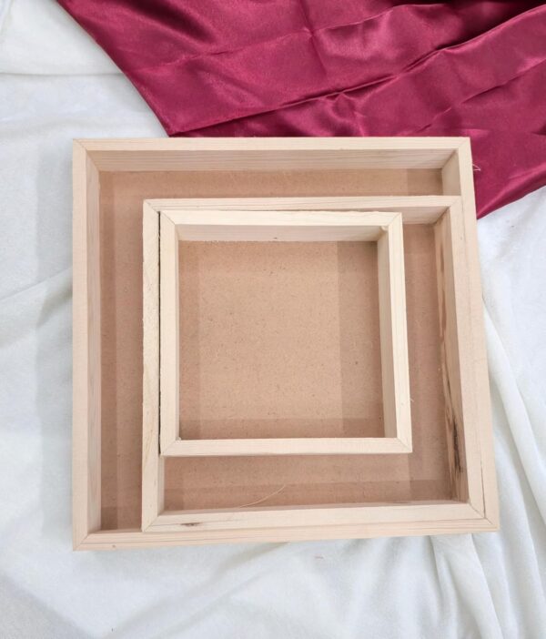 VRB Dec 3 Pcs Gift Box/Gift boxes for Gifting/Pinewood Boxes/Birthday Gift Packing Box/hamper box for Gift Hamper Gifting Boxes and Wedding Decoration Purpose (Design : 1) (Copy)