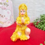 VRB Dec 1 Pcs Ganesha Idol Car Dashboard Idol Ganesha Murti Ganpati Idol for Home Decor Statue Gift for Office Desk Puja Room Figurine Office Desk, House Warming.