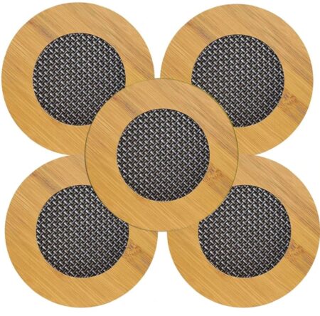 VRB Dec 24 Pcs Coaster Set/Tea Coasters Set for Dining Table,Dinner Table,Office Table,Coasters for Cups Set of 24,Coasters for Cups Set of 24.