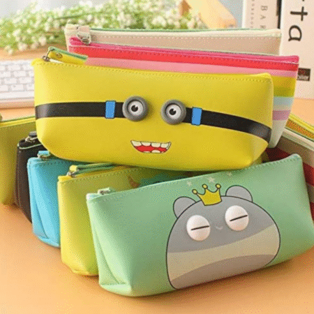VRB Dec 5pcs Return Gifts for Birthday Return Gift for Kids 6-12 Used for Kids Return Gifts,Birthday Return Gift for Children. (5 Pcs - Cartoon Pouch)